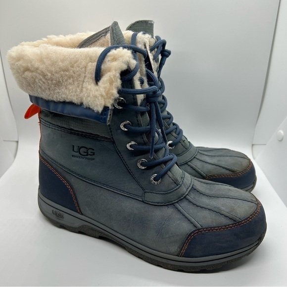UGG Butte II CWR Blue and Orange Waterproof Boots Size 6 main image 4